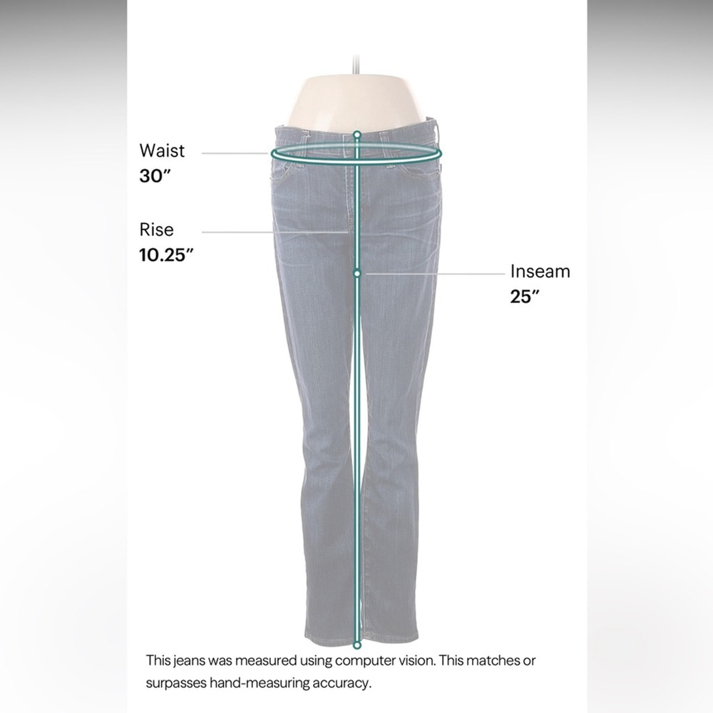 J. Crew Dark Blue Straight-Leg Women's Jeans - Picture 4 of 4